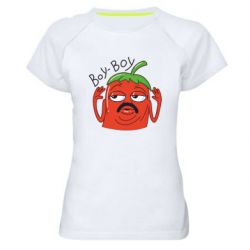 Женская футболка для спорта Эдисон Перец Воу-Воу - PrintSalon