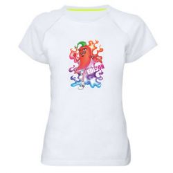 Женская футболка для спорта Эдисон - PrintSalon
