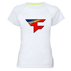 Женская футболка для спорта FaZe Clan - PrintSalon