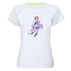 Жіноча футболка для спорту Фелікс - PrintSalon