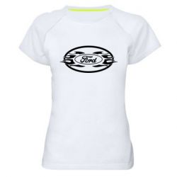 Женская футболка для спорта Fire ford - PrintSalon