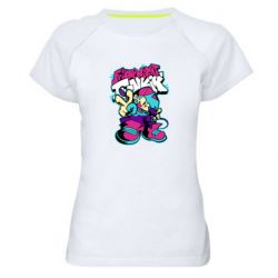 Женская футболка для спорта FnF Boy And Logo - PrintSalon