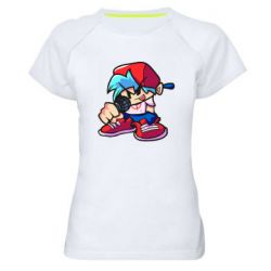 Женская футболка для спорта FnF Boy - PrintSalon