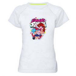 Жіноча футболка для спорту FNF Heroes - PrintSalon