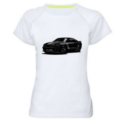 Женская футболка для спорта Ford Mustang Pony Car - PrintSalon