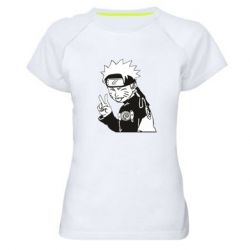 Жіноча футболка для спорту Funny Naruto art - PrintSalon