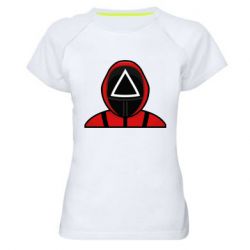 Женская футболка для спорта Игра в кальмара Soldier - PrintSalon