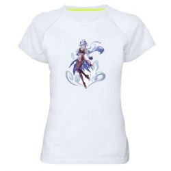 Жіноча футболка для спорту Ganyu art - PrintSalon