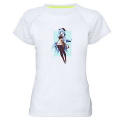 Жіноча футболка для спорту Геншин Імпакт Гань Юй - PrintSalon