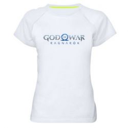 Жіноча футболка для спорту God of War R A G N A R E K - PrintSalon
