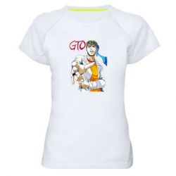 Жіноча футболка для спорту GTO Art - PrintSalon