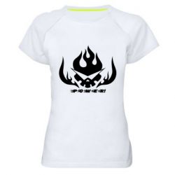 Женская футболка для спорта Gurren power! - PrintSalon