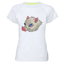 Женская футболка для спорта Hashibira Inosuke - PrintSalon