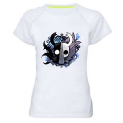 Жіноча футболка для спорту Hollow Knight dead and chewed - PrintSalon