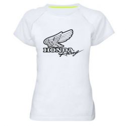 Женская футболка для спорта Honda Racing art - PrintSalon