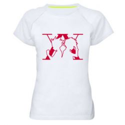 Жіноча футболка для спорту Hunter X Hunter Line Art - PrintSalon