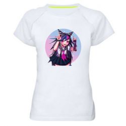 Женская футболка для спорта Ibuki Mioda - PrintSalon