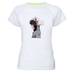 Жіноча футболка для спорту Инузука Кіба та Акамару - PrintSalon