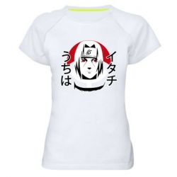 Жіноча футболка для спорту Itachi Art - PrintSalon