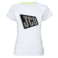 Женская футболка для спорта JCB cool logo - PrintSalon
