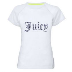 Женская футболка для спорта Juicy - PrintSalon