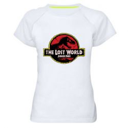 Женская футболка для спорта Jurassic Park - PrintSalon