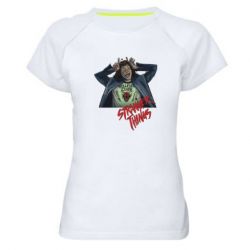 Женская футболка для спорта Munson Art - PrintSalon