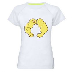 Женская футболка для спорта Кач - PrintSalon