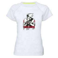 Женская футболка для спорта Kakashi - PrintSalon