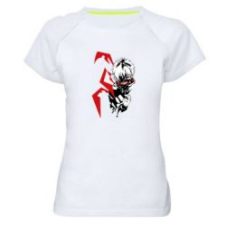 Женская футболка для спорта Канеки Кен - PrintSalon