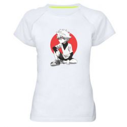 Женская футболка для спорта Killua - PrintSalon