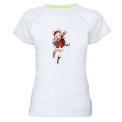 Женская футболка для спорта Klee Genshin Impact - PrintSalon