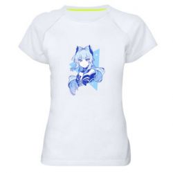 Женская футболка для спорта Kokomi art - PrintSalon