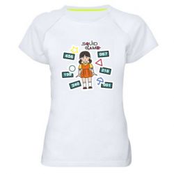 Жіноча футболка для спорту Красный свет зеленый свет - PrintSalon