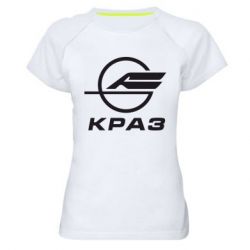Женская футболка для спорта КРаЗ лого - PrintSalon