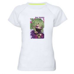Женская футболка для спорта Kuki Shinobu - PrintSalon
