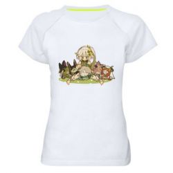 Женская футболка для спорта Кусанали с аранарами - PrintSalon