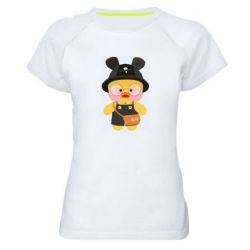 Женская футболка для спорта Лалафанфан в панаме - PrintSalon