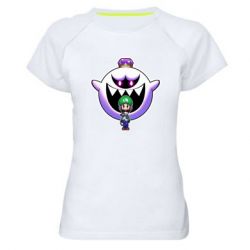 Жіноча футболка для спорту Luigi and King Boo - PrintSalon