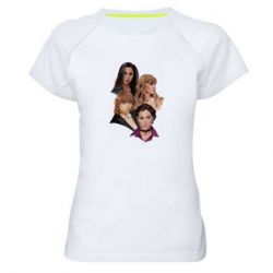 Женская футболка для спорта Maneskin band art - PrintSalon