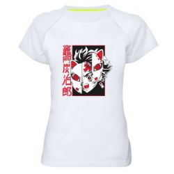 Женская футболка для спорта Masked Tangio - PrintSalon