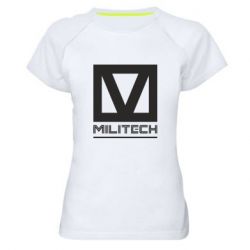 Женская футболка для спорта Militech - PrintSalon