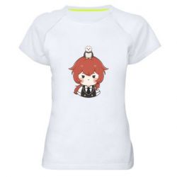 Жіноча футболка для спорту Милий Ділюк - PrintSalon