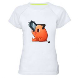 Женская футболка для спорта Милый Почита - PrintSalon