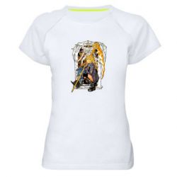 Женская футболка для спорта Миса - PrintSalon