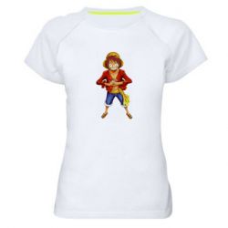 Жіноча футболка для спорту Monkey D. Luffy - PrintSalon