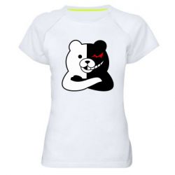 Жіноча футболка для спорту Monomishka with hands - PrintSalon