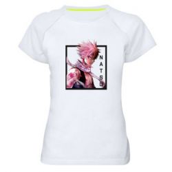 Женская футболка для спорта Нацу - PrintSalon