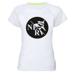 Жіноча футболка для спорту Nerv - PrintSalon