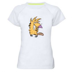 Женская футболка для спорта Norbert from Angry Beavers - PrintSalon